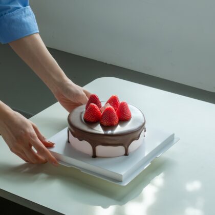 Strawberry Chocolate Cake
