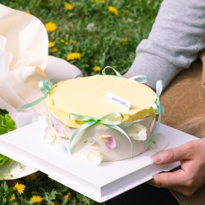 Flower Petal Cake